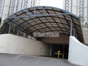 青島海岸陽光小區陽光板地下車庫通道 完工實拍