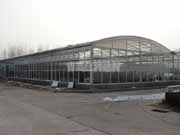 即墨生態園2陽光板搭建大棚